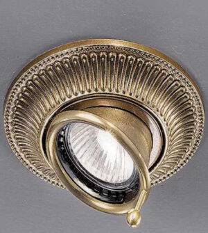 Brass recessed spotlight Art. Z5