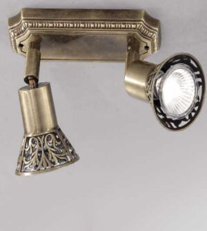 Swivel brass spotlight Art. F2