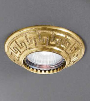 Brass recessed spotlight ART. Z8