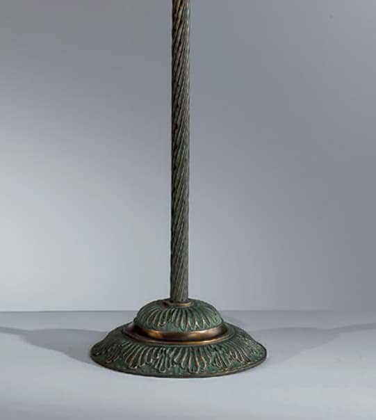 Floor lamp in brass and glass Art. P2081/3ST
