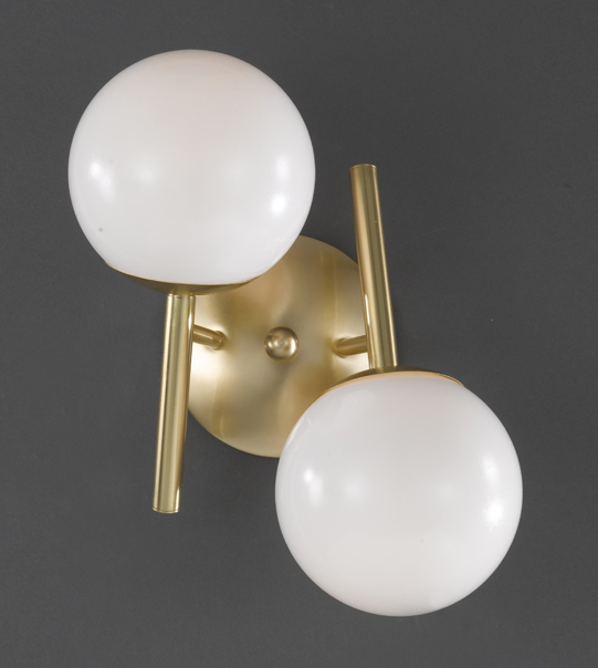 Applique in ottone con vetro Art. 984-2A (Copia)