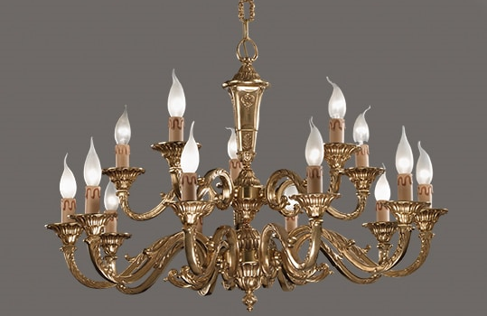 Lampadario importante firmato Nervilamp.